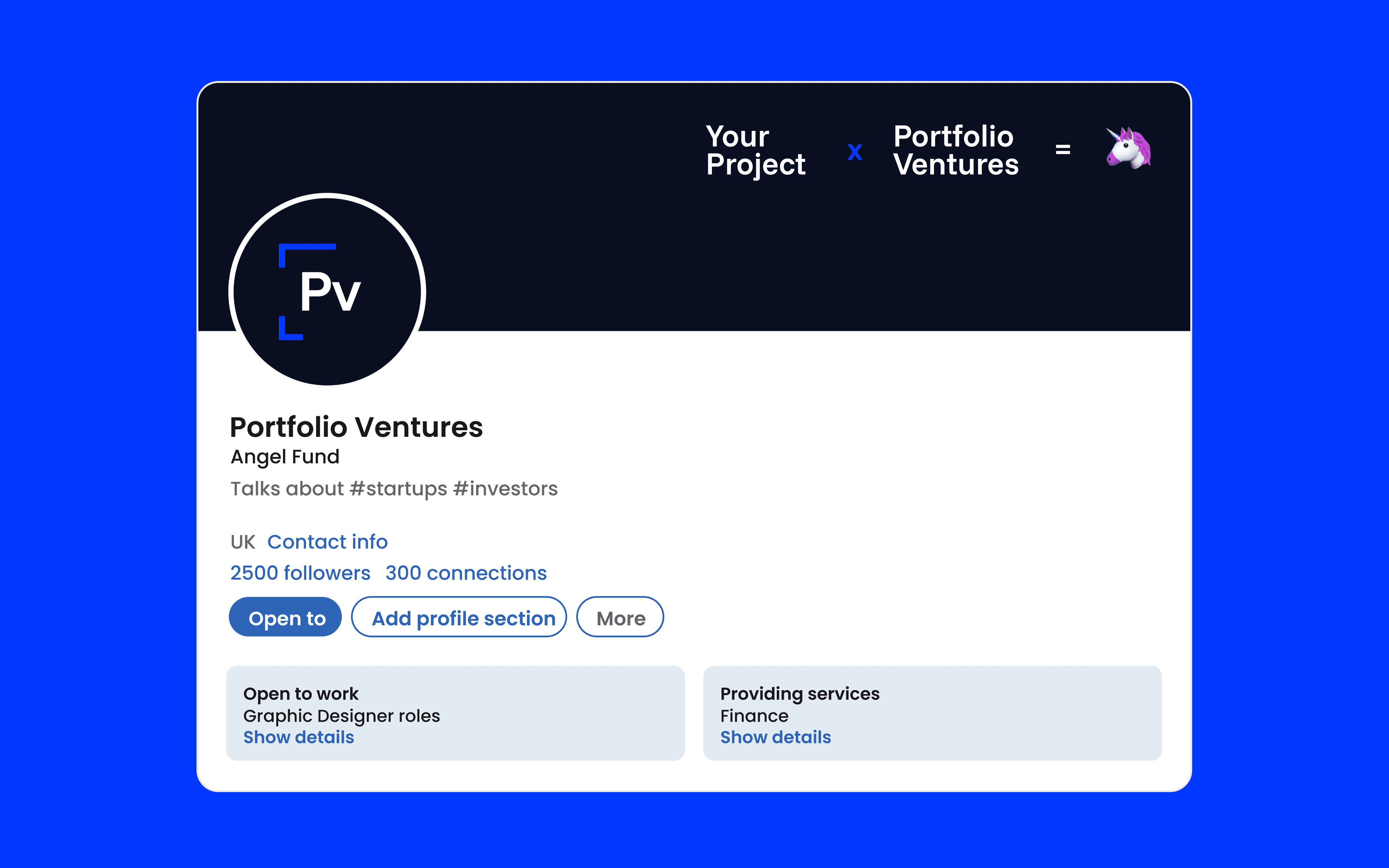 Portfolio Ventures — campaign